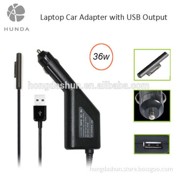 DC 12-24v laptop power supply adapter car charger for 12v 2.58a Pro3 Tablet